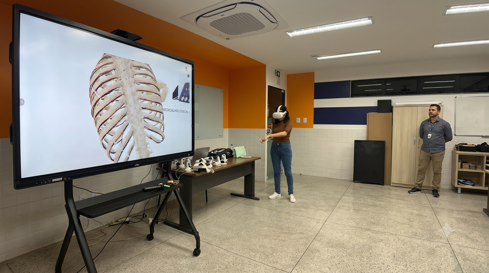 Senac Sergipe integra realidade virtual ao ensino de anatomia no curso de Enfermagem
