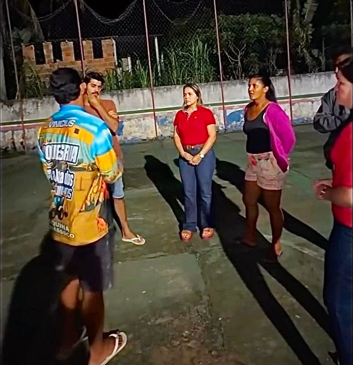 Mafy de Ygor Gomes visita comunidade do Saco Encantado e ouve demandas  em Salgado