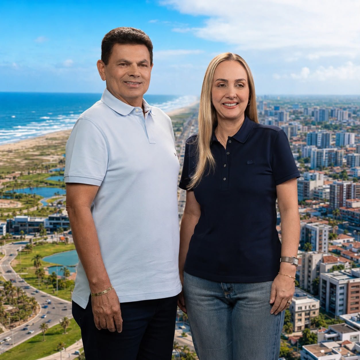 VALMIR DE FRANCISQUINHO E PRISCILA FELIZOLA REALIZAM ADESIVAÇO SIMULTANEAMENTE EM DOIS LOCAIS NESTE DOMINGO