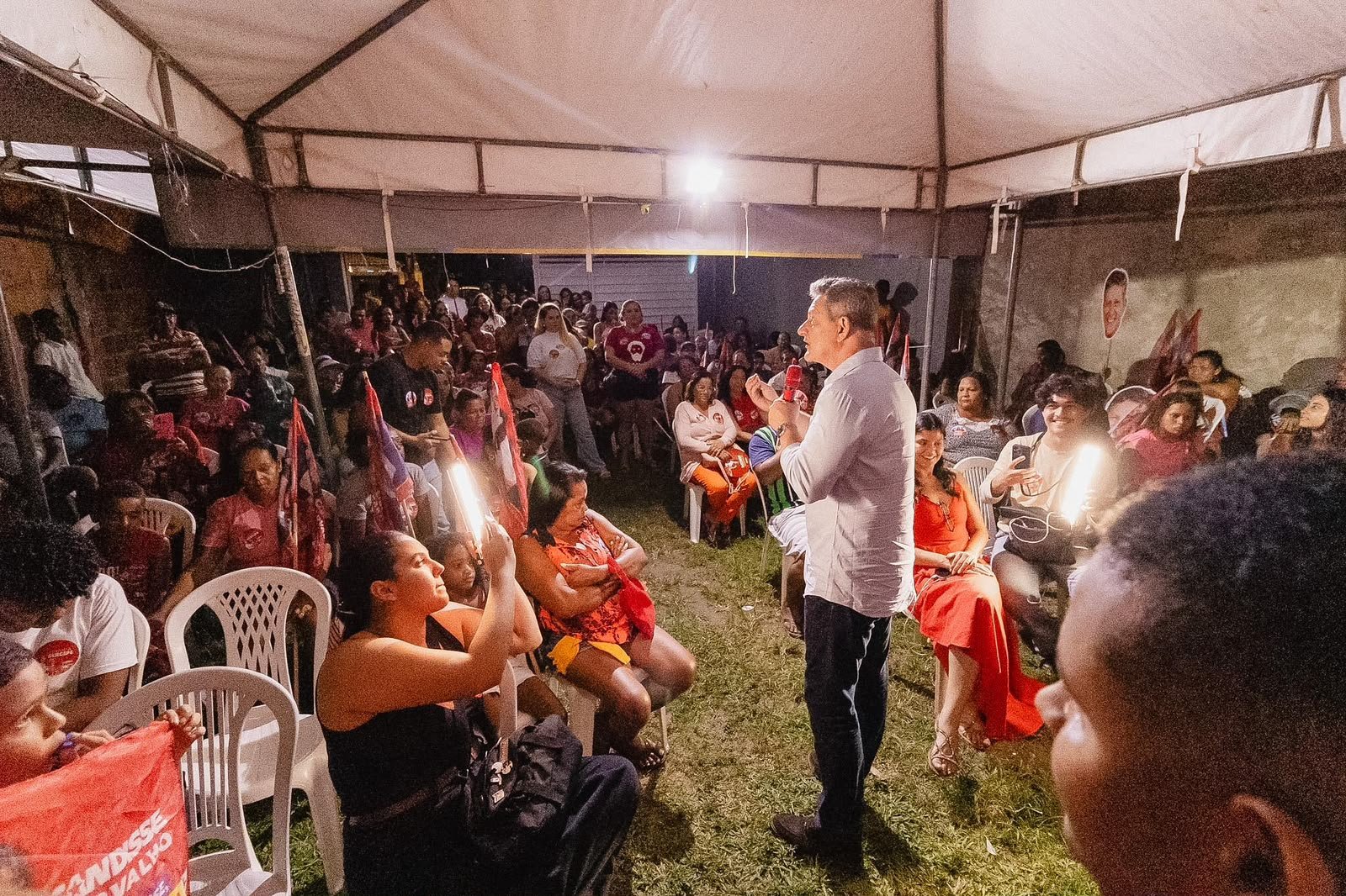 SENADOR ROGÉRIO PARTICIPA DO LEVANTA SERGIPE E REAFIRMA COMPROMISSO COM A POPULAÇÃO DA ZONA DE EXPANSÃO