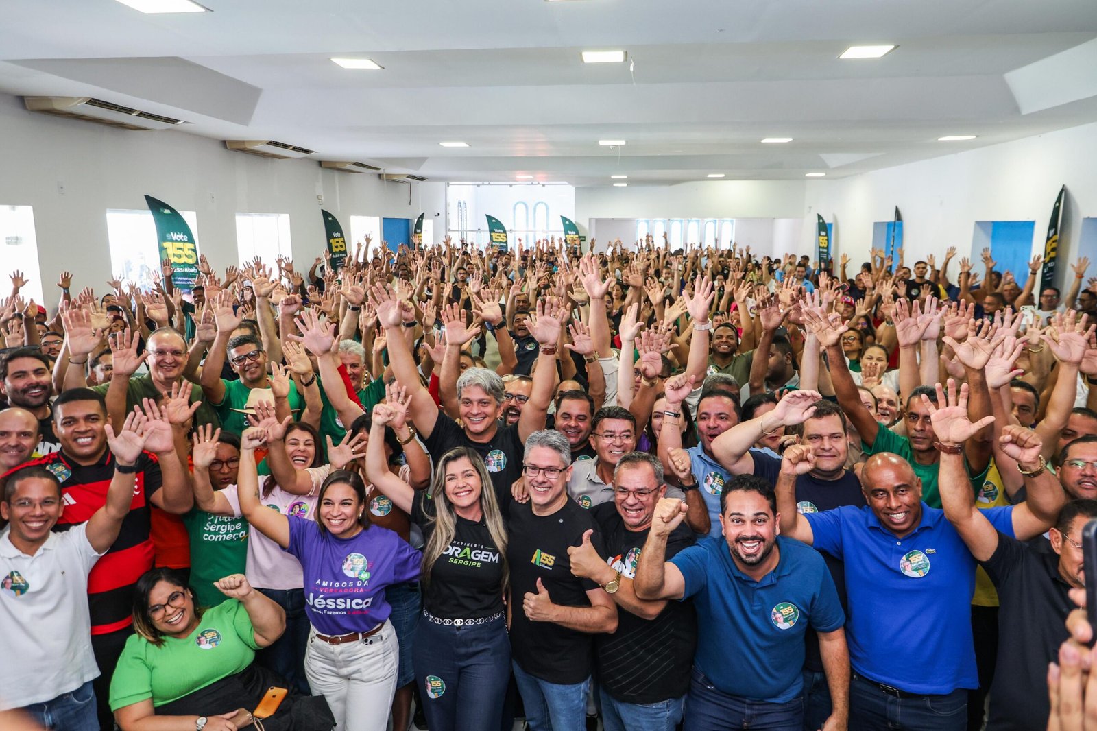 ALESSANDRO VIEIRA DÁ LARGADA À CAMPANHA COM APOIO DE LIDERANÇAS E REFORÇA COMPROMISSO DE CONTINUAR