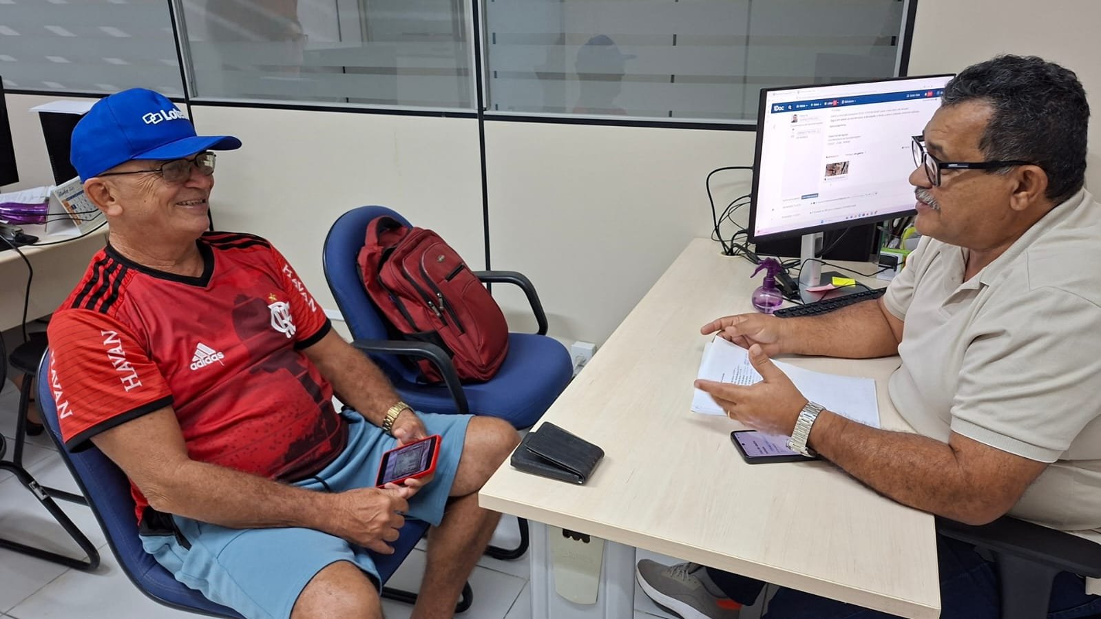 Agendamento fortalece atendimento personalizado aos beneficiários do AjuPrev em Aracaju