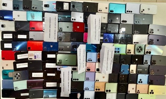 PC recupera cerca de 600 celulares que serão devolvidos aos donos