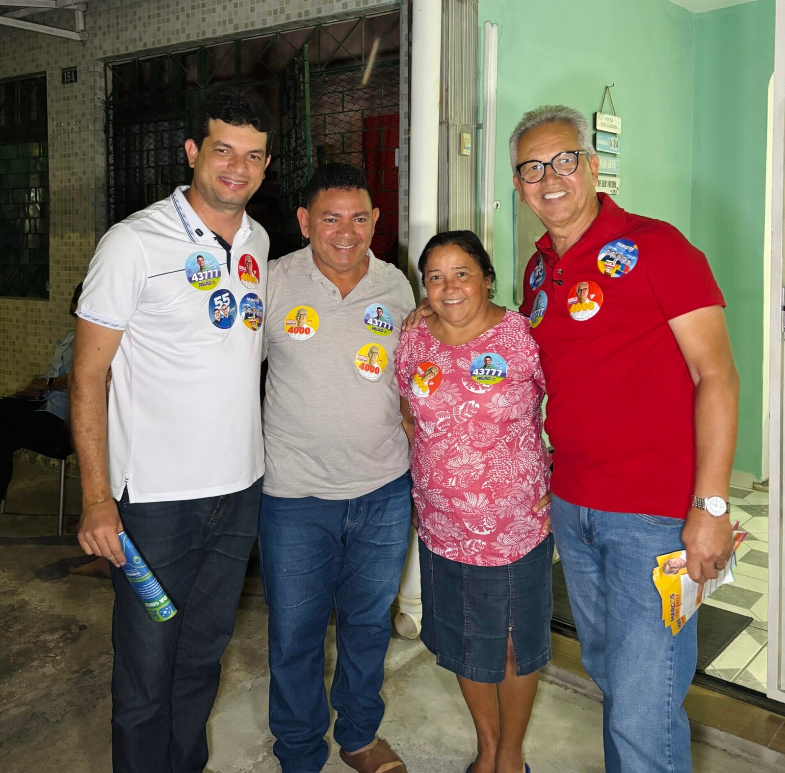 Paulo Júnior inicia agenda com caminhada no Centro Histórico e destaca trabalho por São Cristóvão