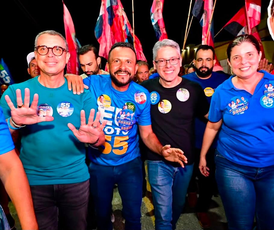 AO LADO DE FÁBIO MITIDIERI, DELEGADO ALESSANDRO VIEIRA FORTALECE A MOBILIZAÇÃO EM TOMAR DO GERU
