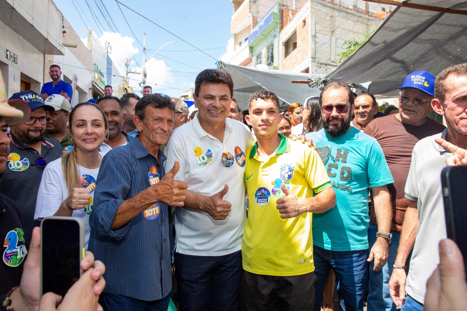 PRIMEIRA PESQUISA INOR APÓS INÍCIO OFICIAL DA CAMPANHA TRAZ VALMIR À FRENTE POR 15 PONTOS PERCENTUAIS