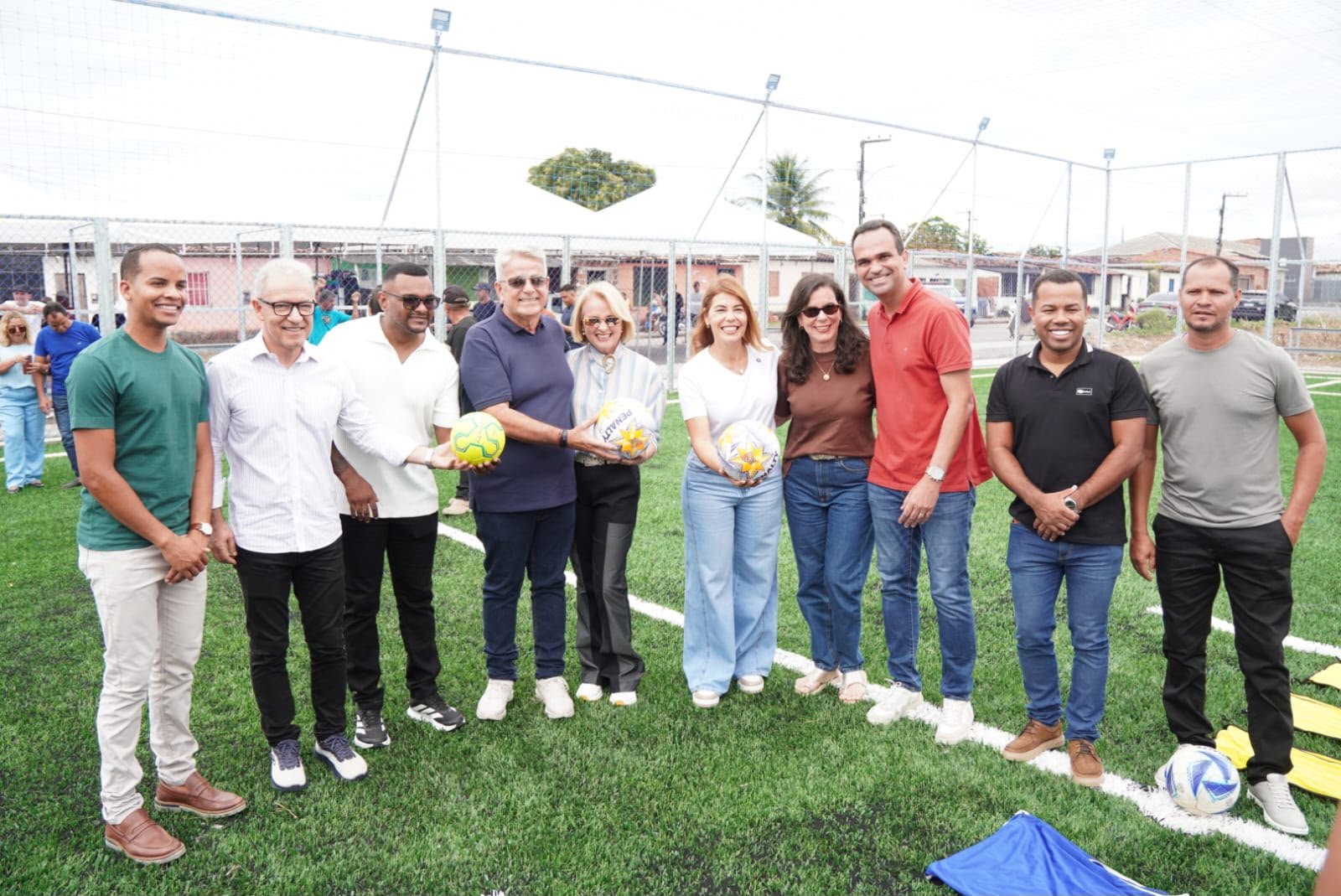Secretária e 1ª  Dama Érica Mitidieri cumpre agenda em Santana do São Francisco