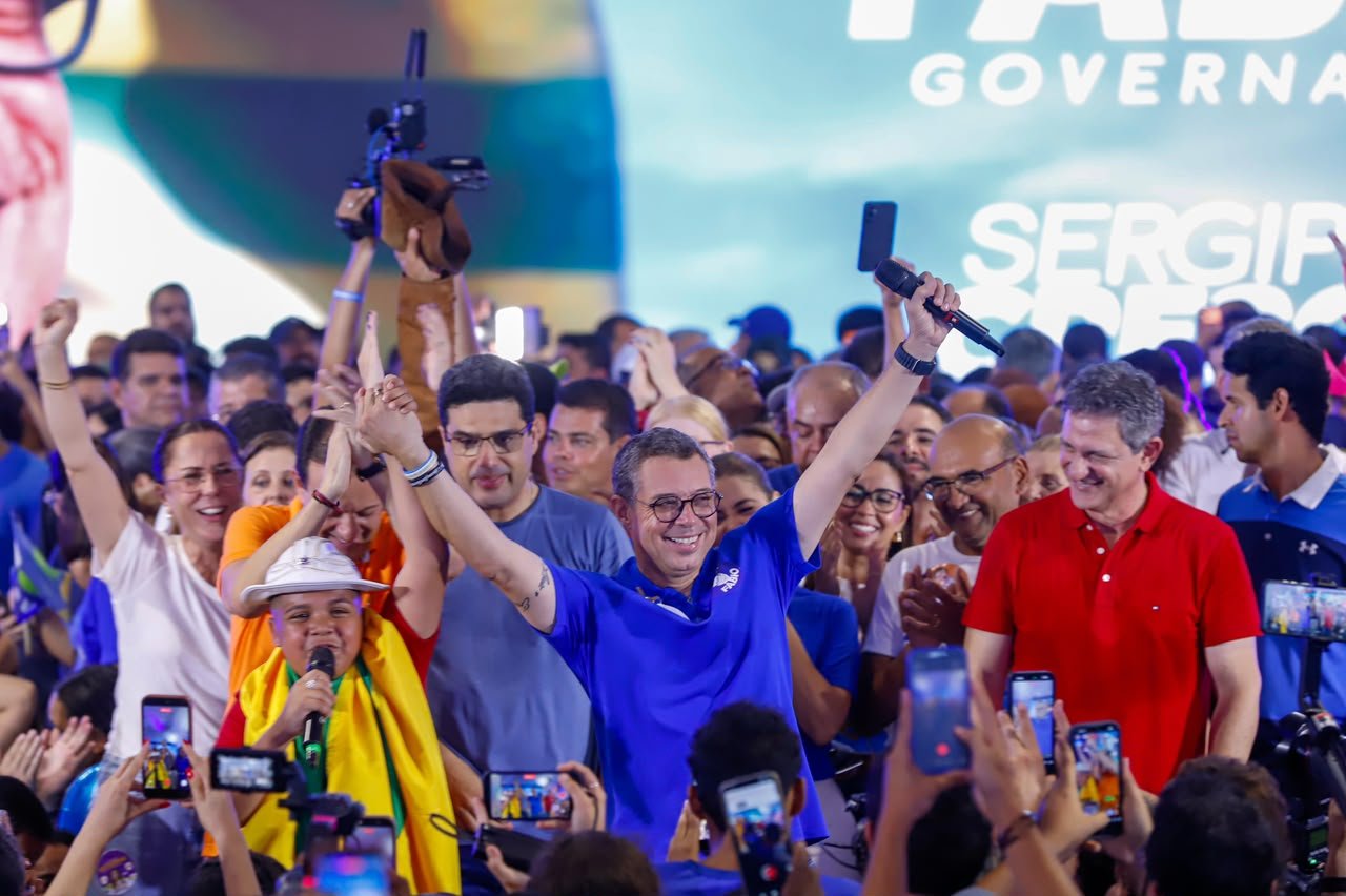 Pesquisa CTAS: governador Fábio Mitieieri  tem 44,4% e lidera a disputa com quase 19 pontos de vantagem à frente do segundo colocado em SE