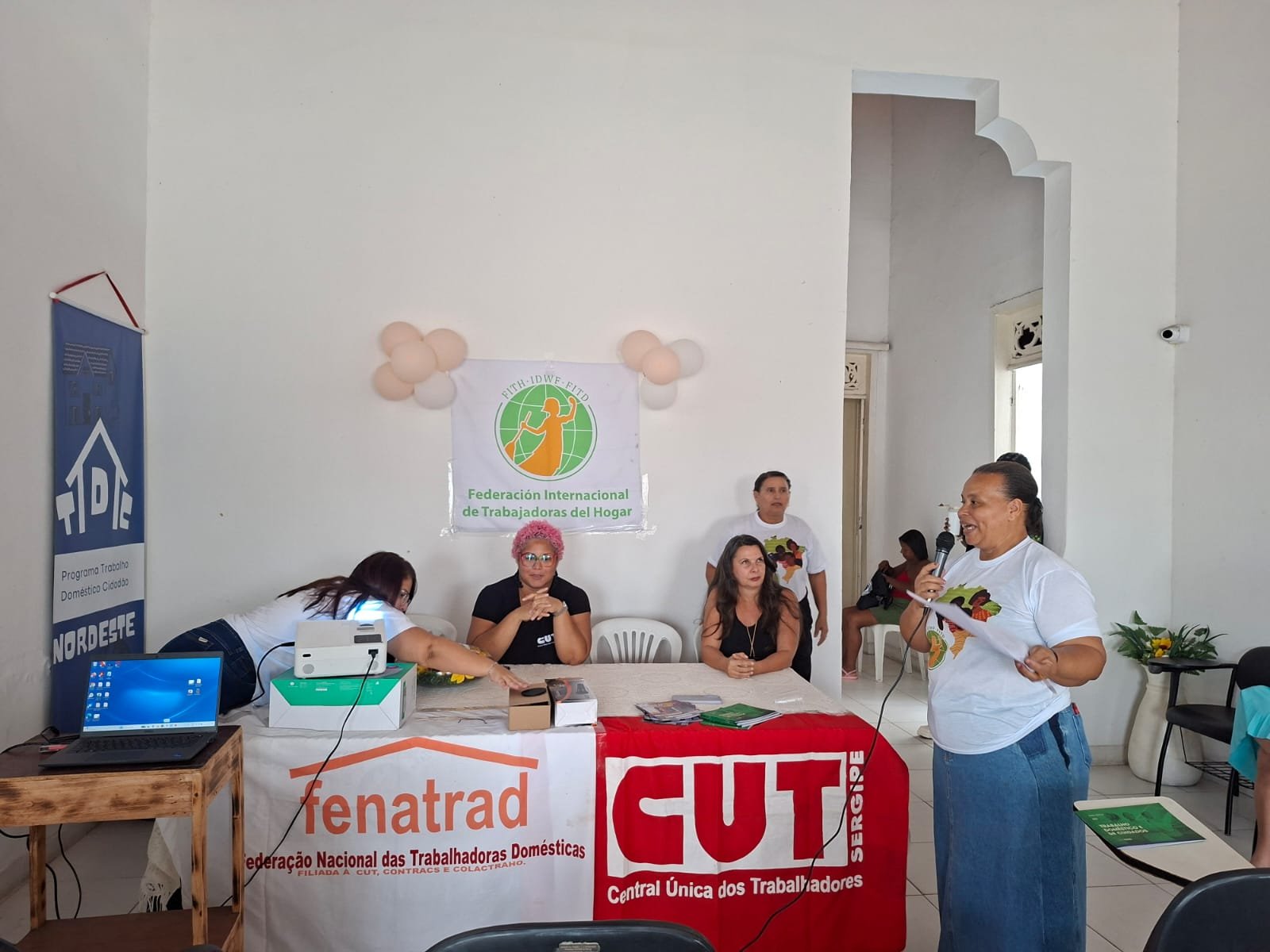 1º Encontro de Conscientização sobre a Segurança e a Saúde no Trabalho Doméstico