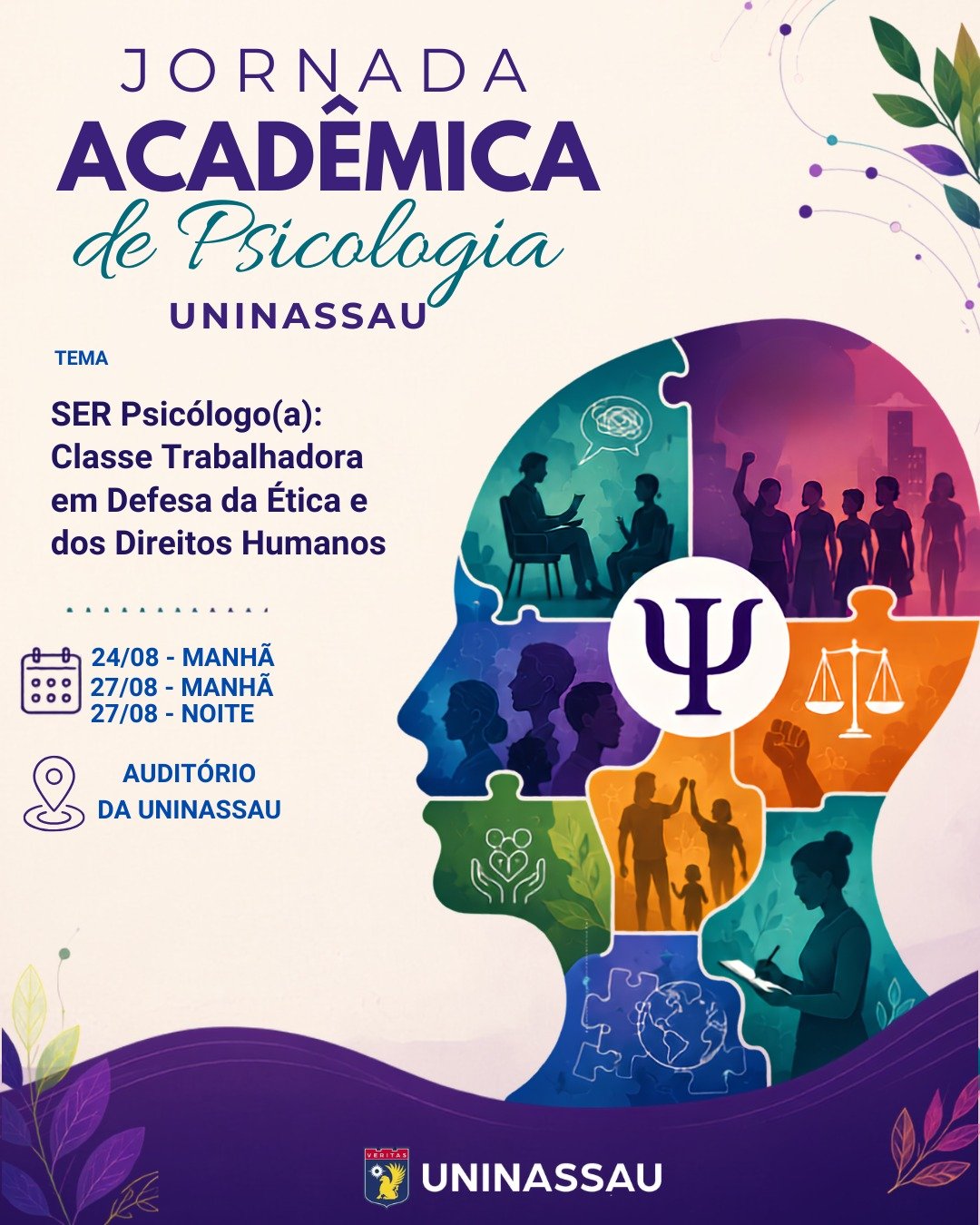 UNINASSAU realiza Jornada Acadêmica de Psicologia, em Aracaju