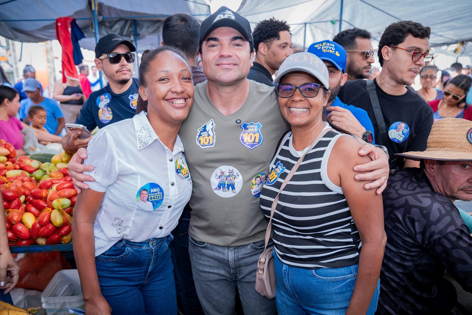 Delegado André David mantém liderança com folga na disputa para o Senado