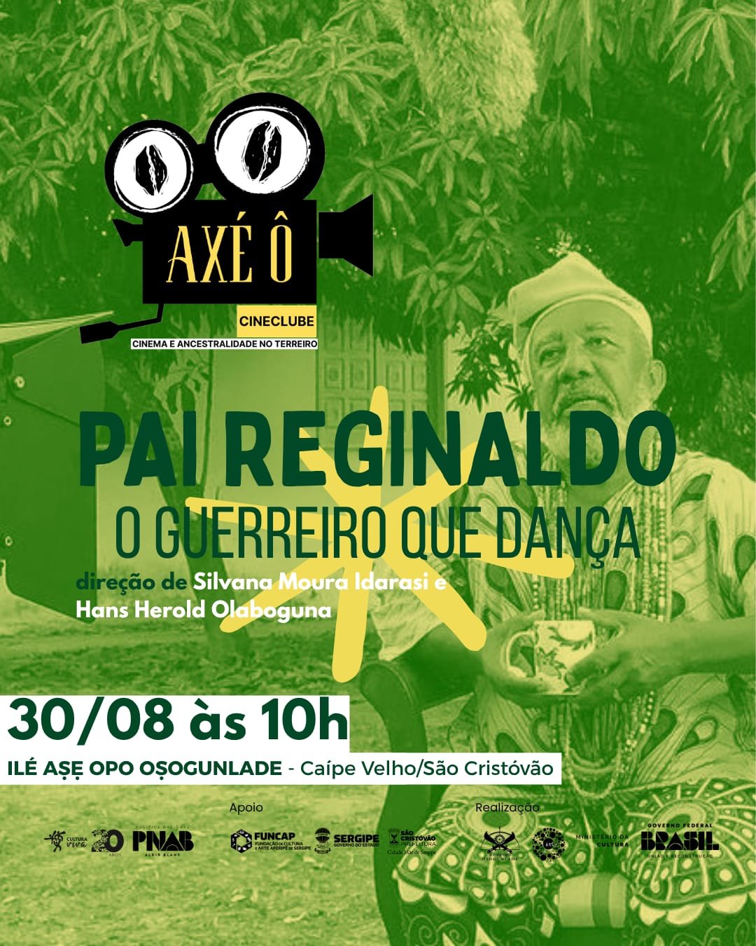 Cineclube Axê Ô encerra ciclo com exibição especial de “Àgbára Dúdú” no Ilè Àse Òpó Osogunlade