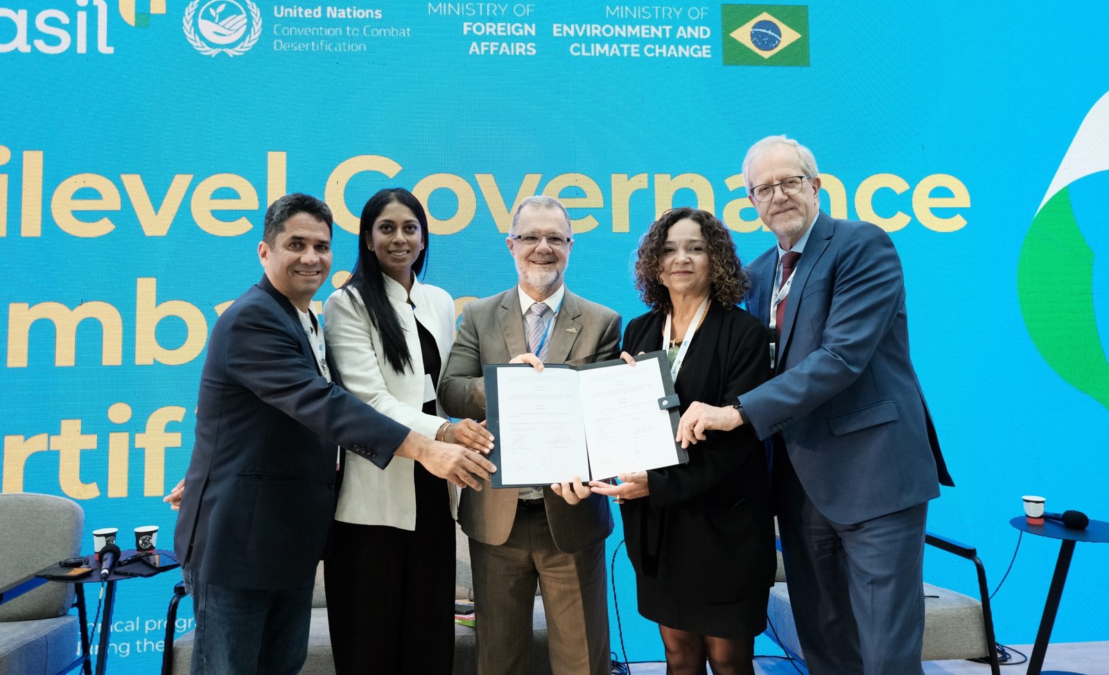 CONSÓRCIO NE FIRMA ACORDO COM A ONU DESERTIFICAÇÃO E CONSOLIDA O SEMIÁRIDO BRASILEIRO COMO MODELO GLOBAL 