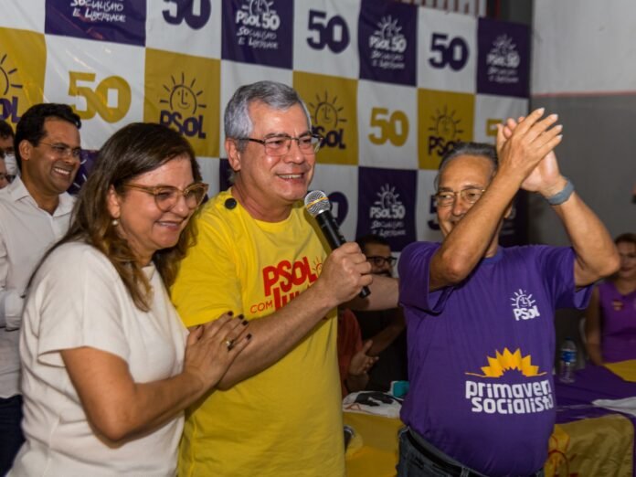 IRAN É CONFIRMADO COMO CANDIDATO DO PSOL DE SERGIPE AO SENADO; SUPLENTES MAGAL DA PASTORAL E NÚZIA COSTA