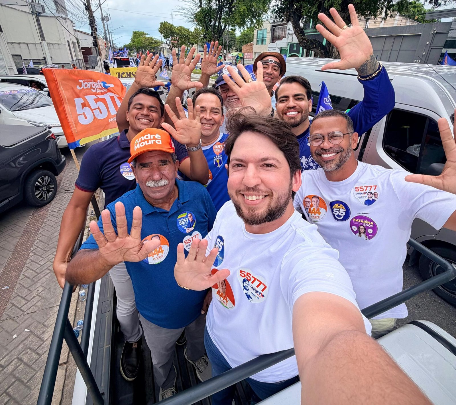 Jorginho Araujo marca presença em diferentes regiões de Sergipe