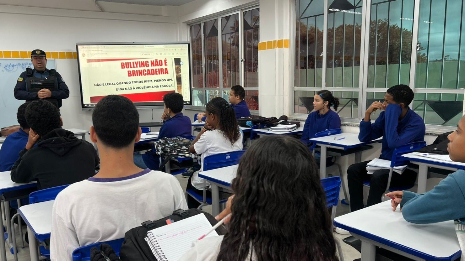 GMA leva conscientização sobre bullying e cyberbullying para estudantes da rede municipal