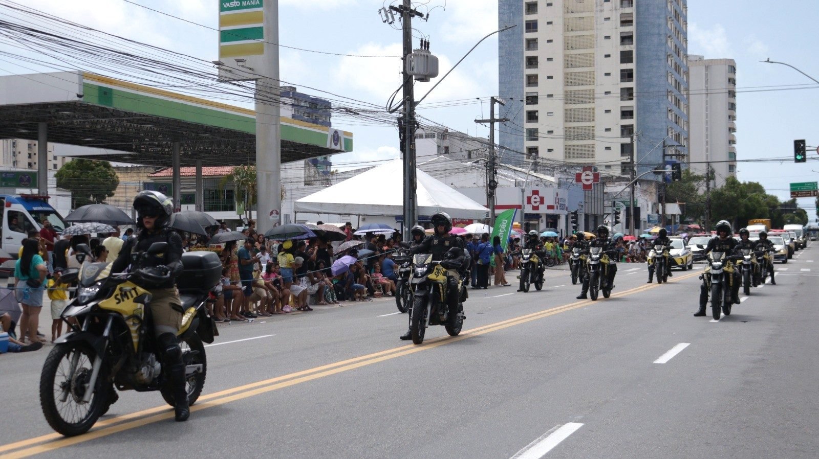 SMTT organiza operação de trânsito para desfile de 7 de Setembro em Aracaju