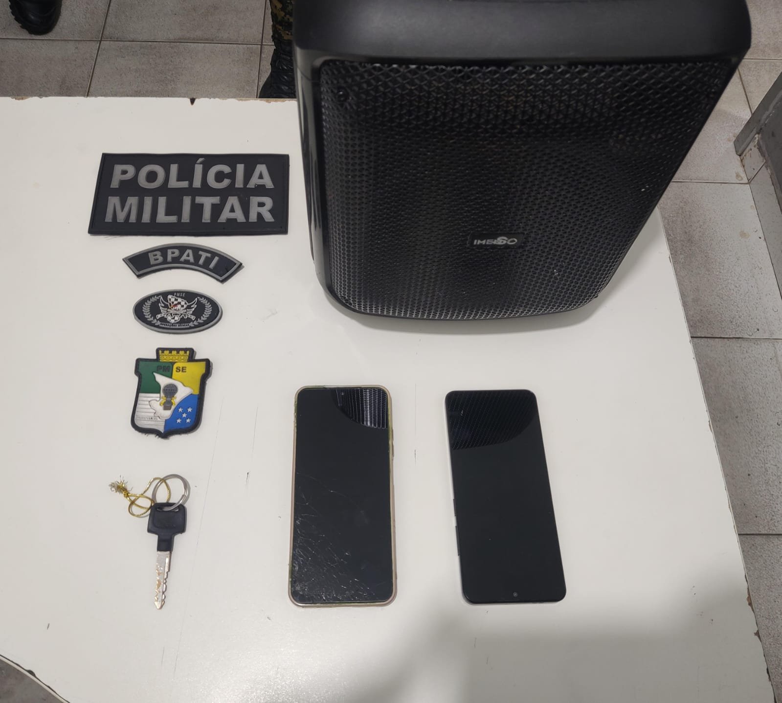 PM prende casal suspeito de roubo horas após crime em Itabaianinha