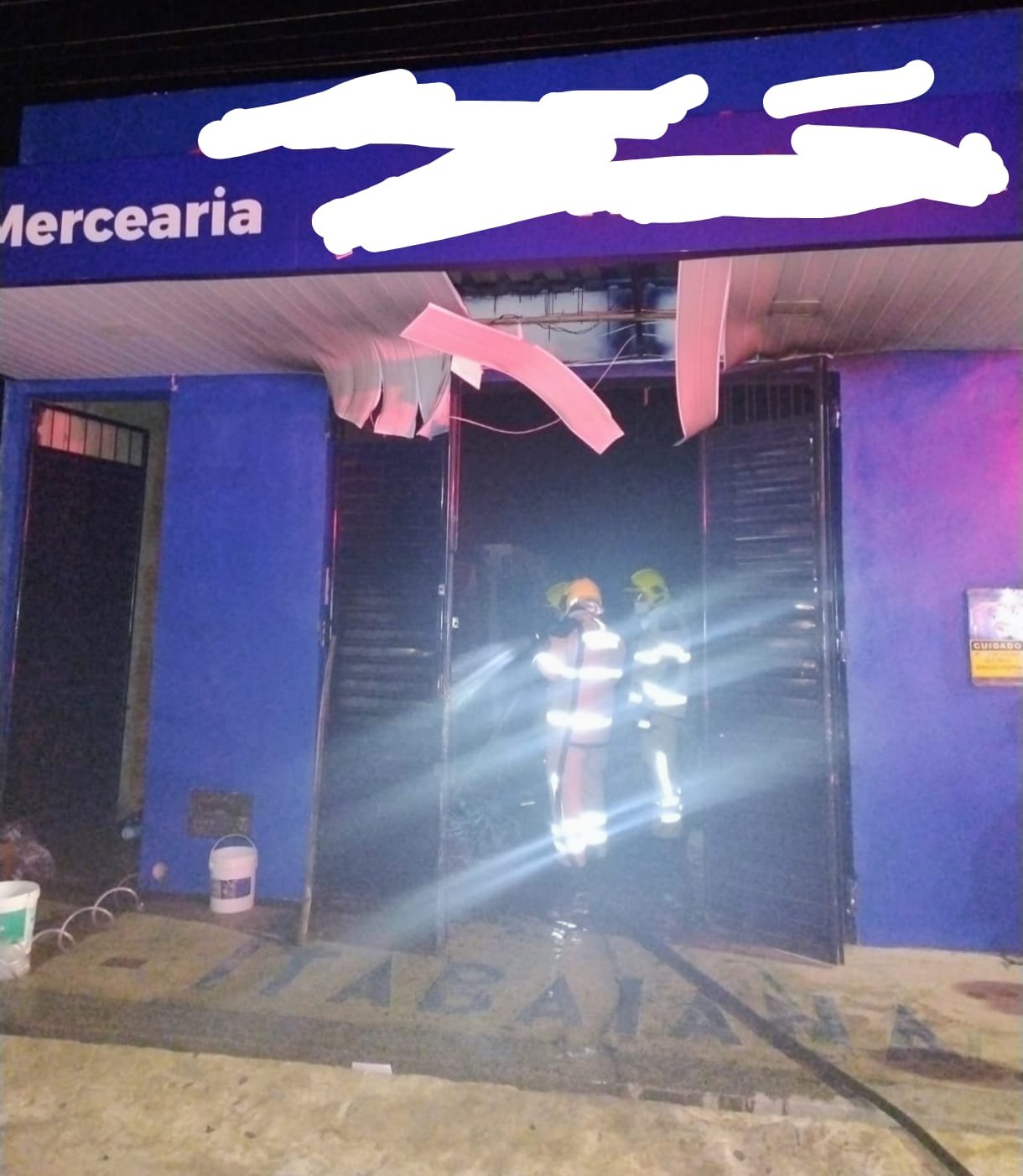 Mercearia pega fogo no município de Capela; ninguém ficou ferido