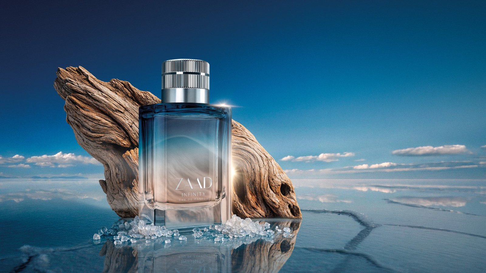 O Boticário viaja ao Salar do Uyuni e apresenta Zaad Infinity, fragrância com exclusivo acorde mineral salino