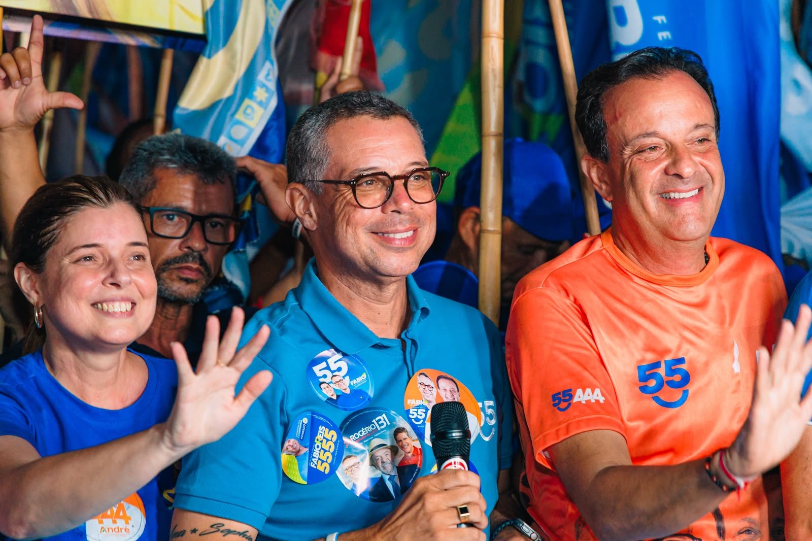 Sergipanos demonstram apoio a Fábio Mitidieri em carreata no Agreste