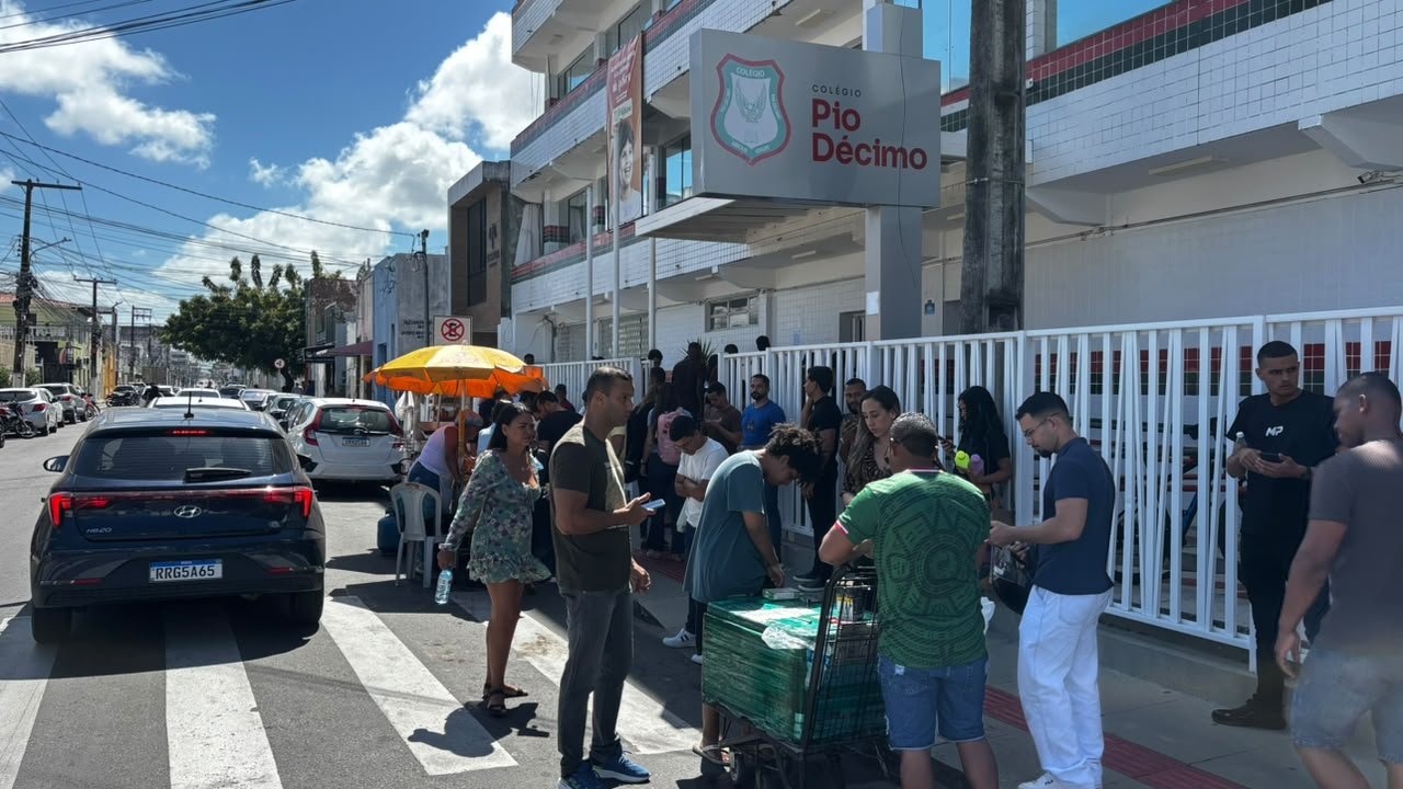 Concurso da GMA reúne milhares de candidatos e movimenta Aracaju