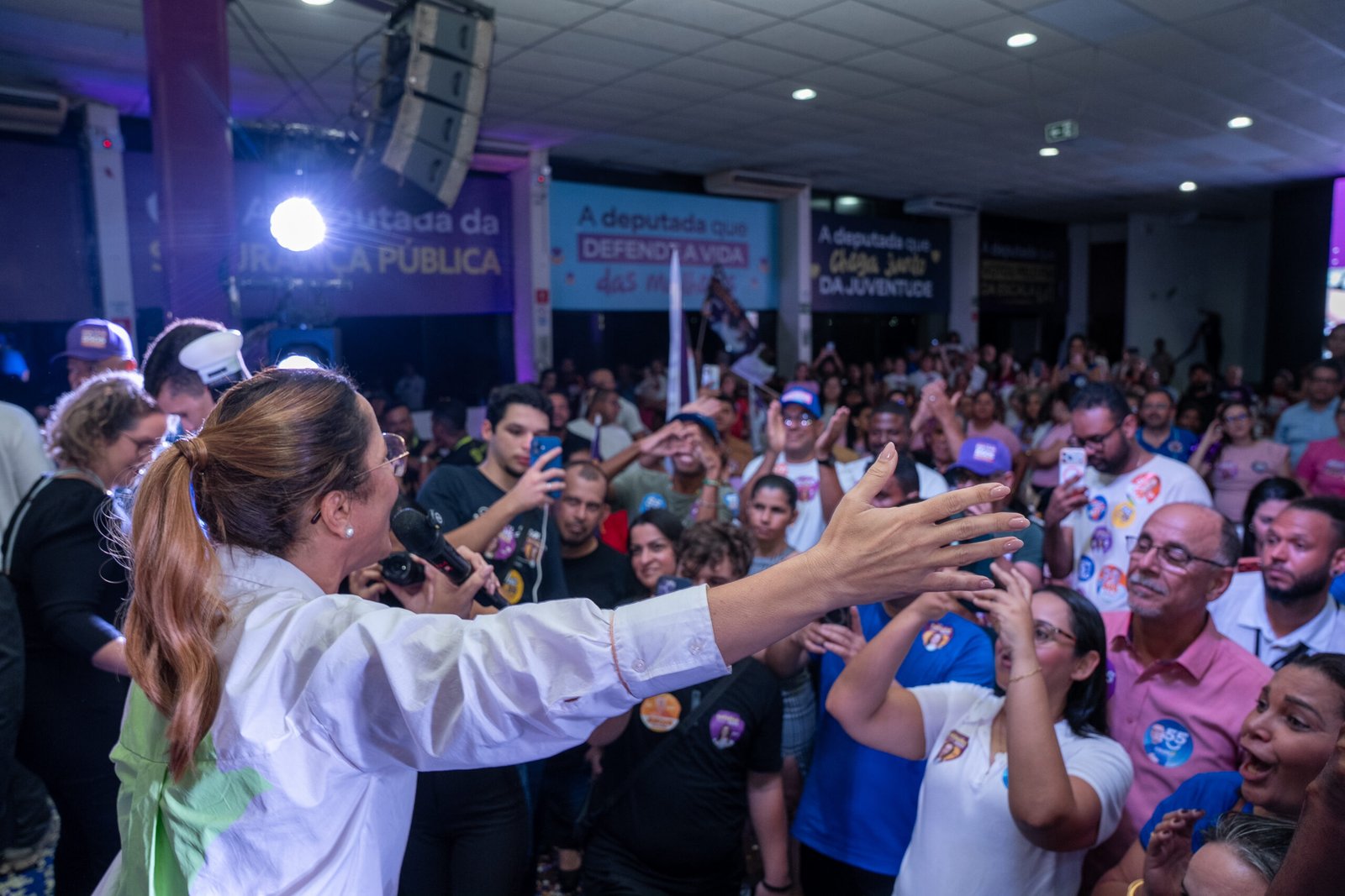Candidata à reeleição, Delegada Katarina reforça compromisso com a juventude