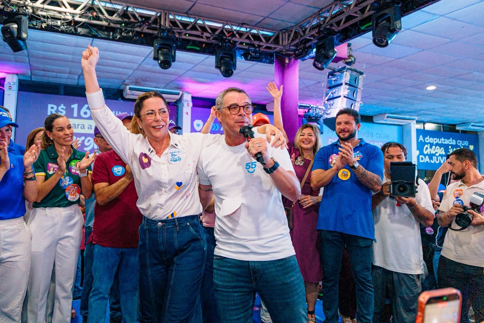 Fábio  e Delegada Katarina fortalecem a parceria e compromisso com avanço da segurança  de Sergipe