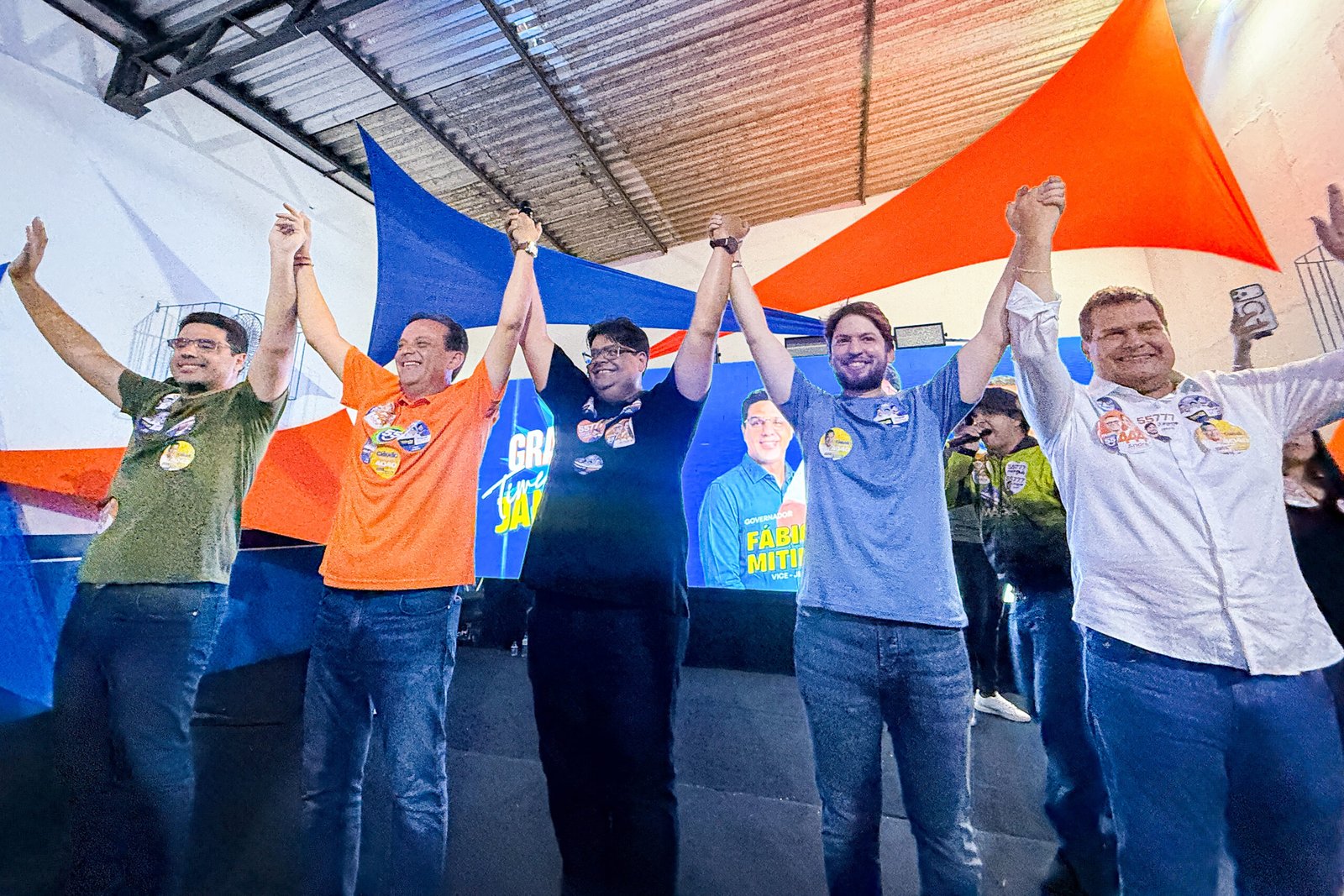Joaquim da Janelinha reforça apoio a Cláudio Mitidieri em encontro no Augusto Franco