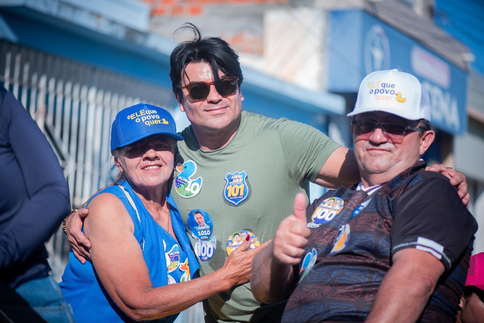 PESQUISA DO INSTITUTO FRANÇA APONTA NOVAMENTE A LIDERANÇA DE ANDRÉ DAVID NOS DOIS VOTOS PARA O SENADO