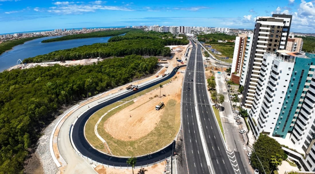 Primeira alça do Complexo Viário Senadora Maria do Carmo Alves será entregue nesta quinta-feira