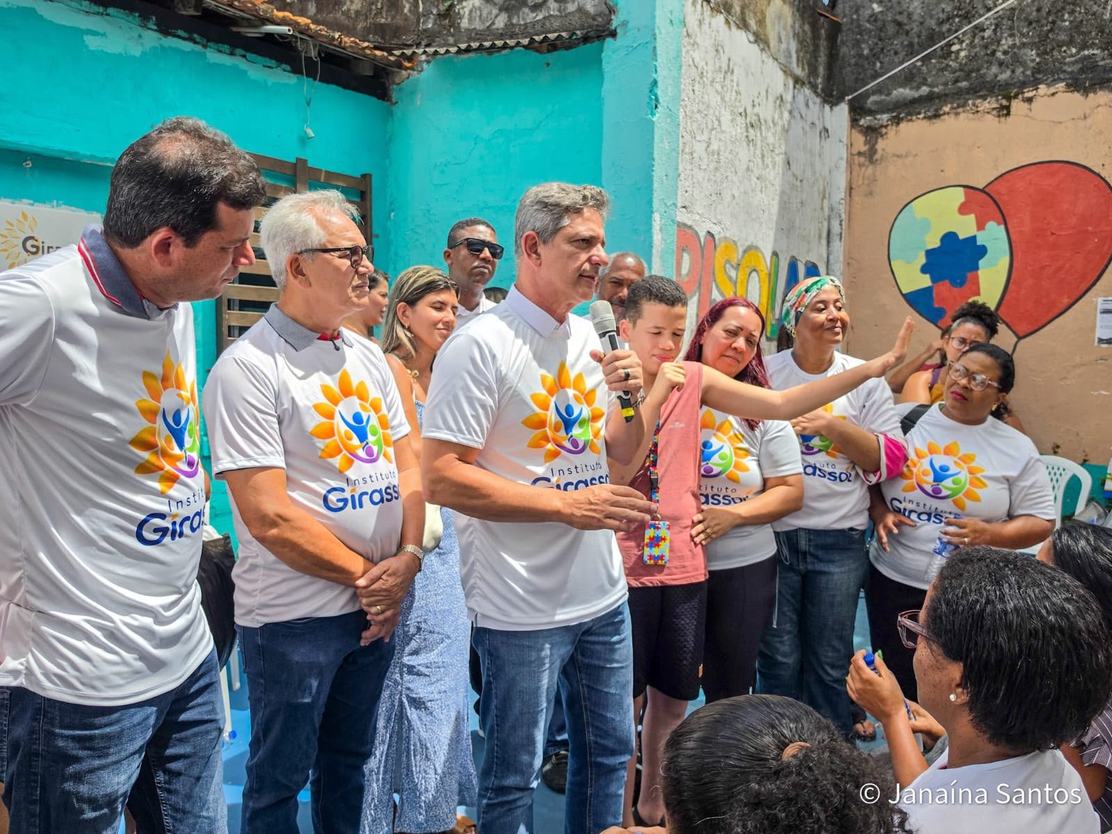 ROGÉRIO REFORÇA COMPROMISSO COM INCLUSÃO E DIREITOS DAS PESSOAS COM DEFICIÊNCIA EM VISITA A INSTITUTO