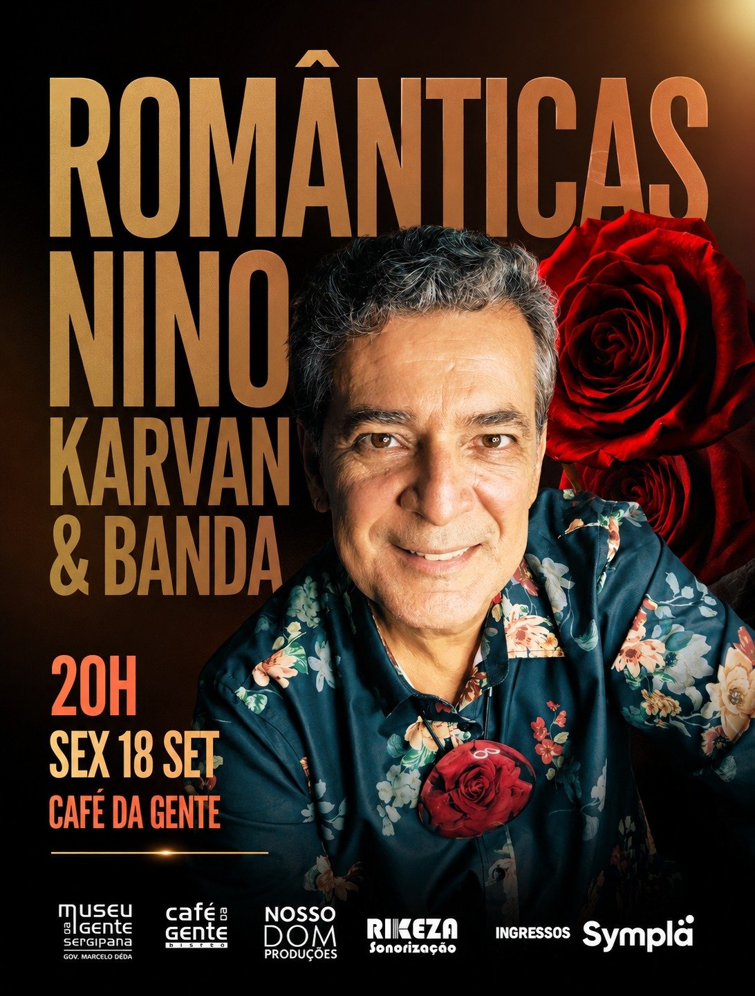Nino Karvan e Banda apresentam o novo show “Românticas” no Café da Gente