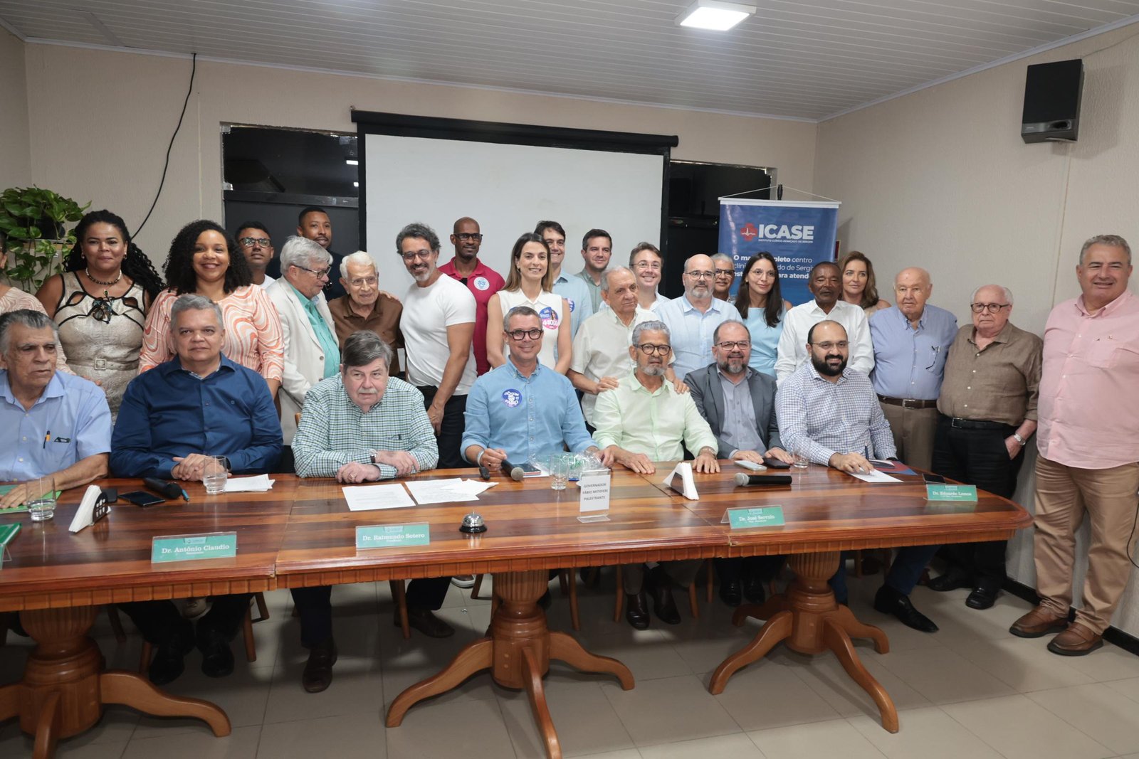Fábio leva à Somese balanço da saúde e propostas para os próximos quatro anos